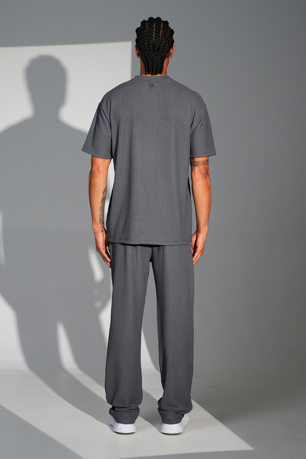 Ensemble "Urban Flow" – Gris Texturé