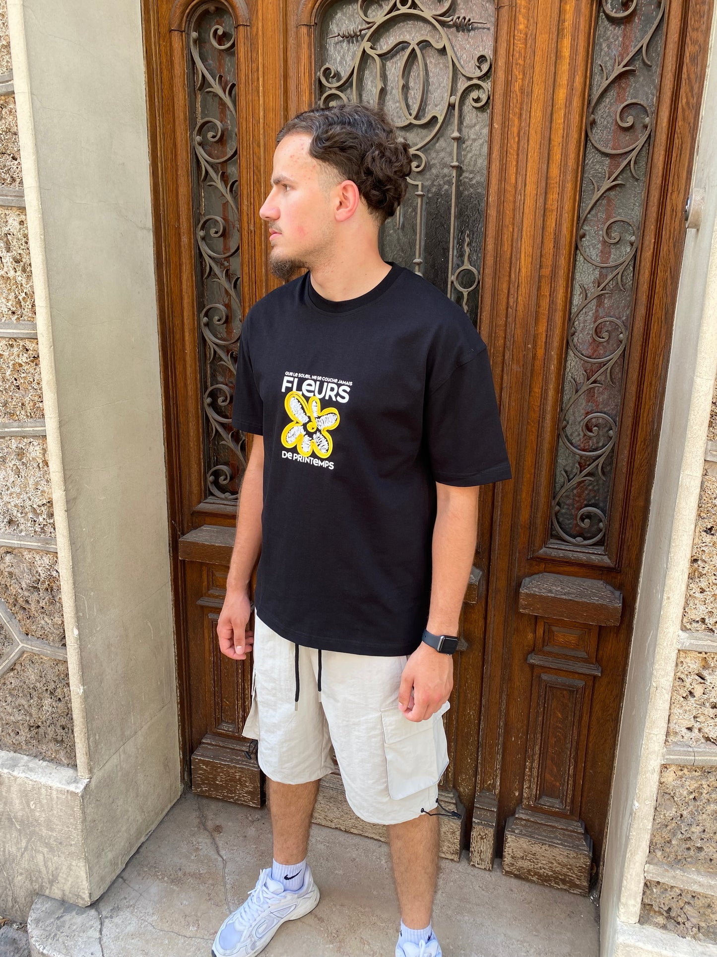 T-shirt soleil noir