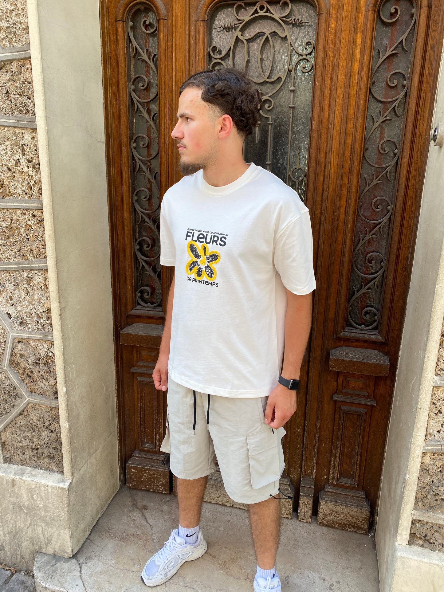 T-shirt soleil blanc