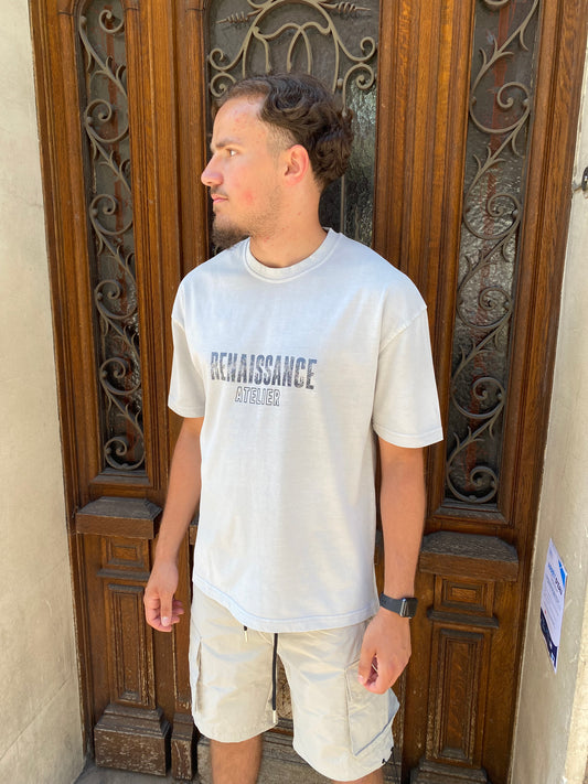 T-shirt renaissance gris
