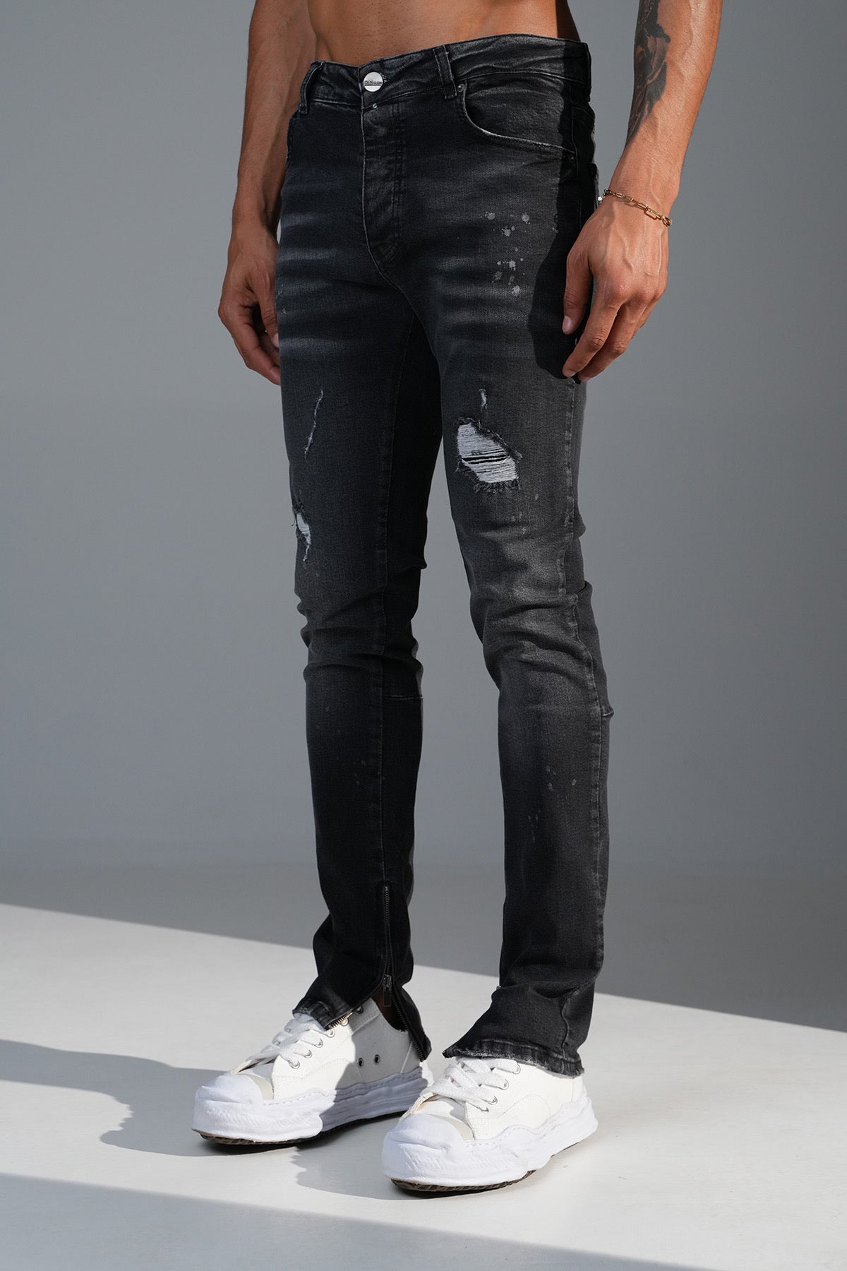 Jeans denim noir