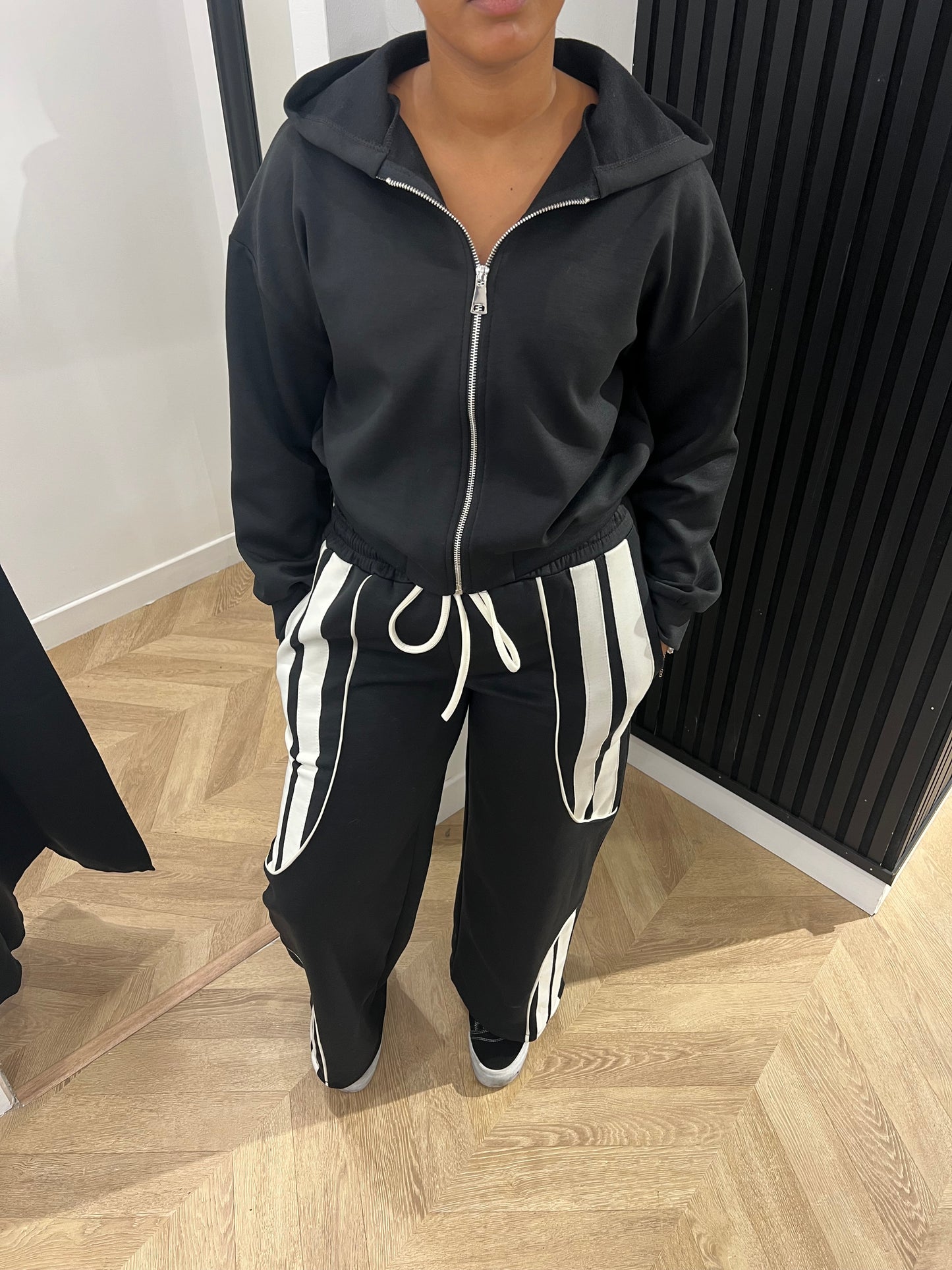 Ensemble noir 2 bandes