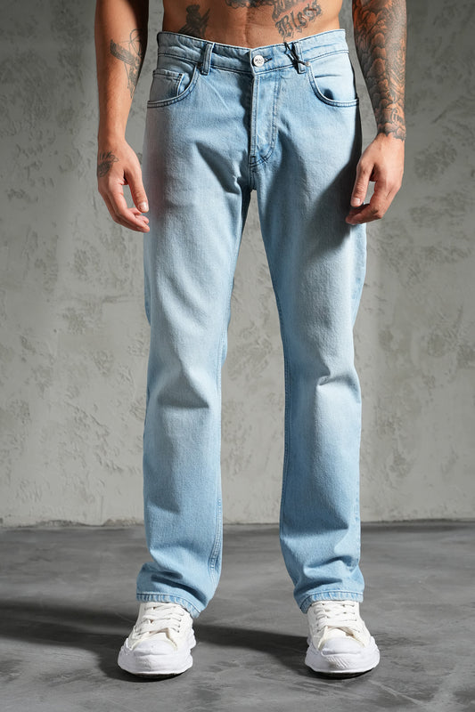 Jeans simple bleu