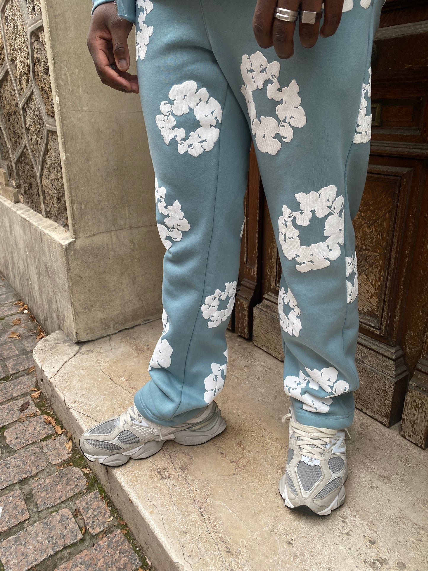 Ensemble bleu Flowers