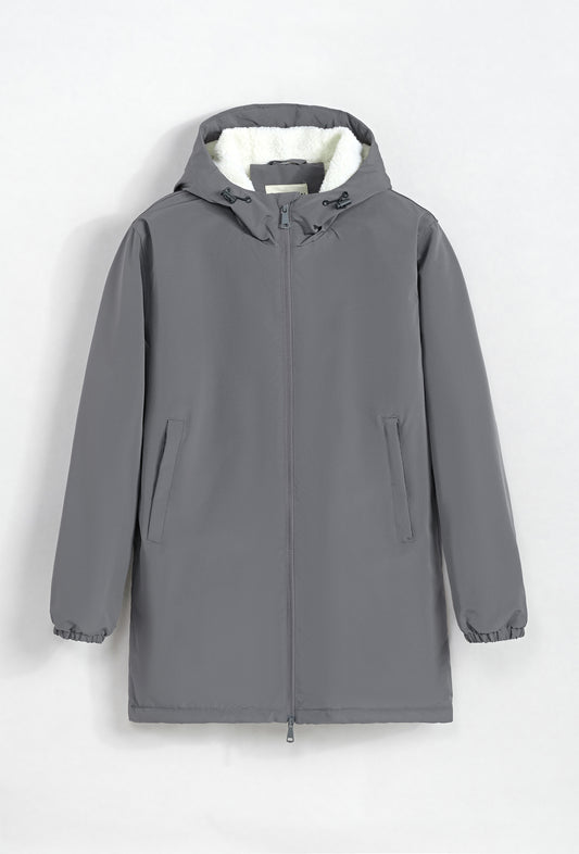 Parka moumoute grise