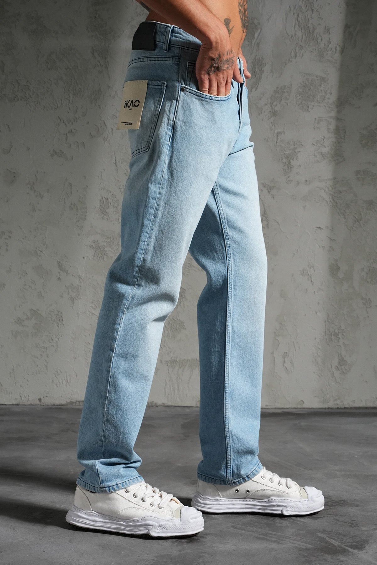 Jeans simple bleu