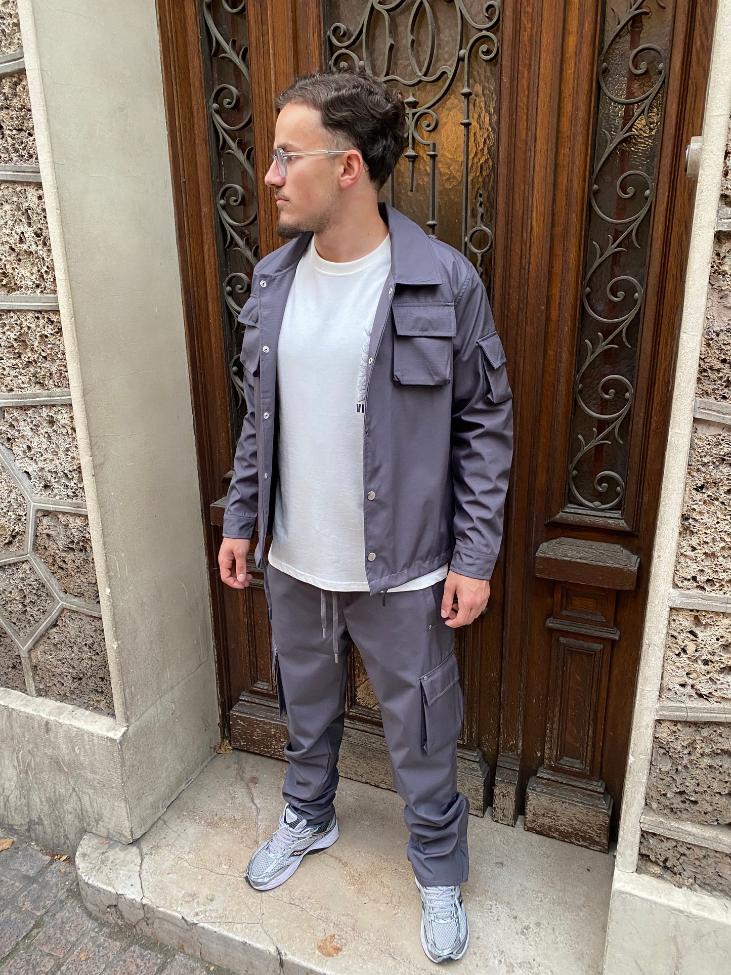 Ensemble cargo anthracite