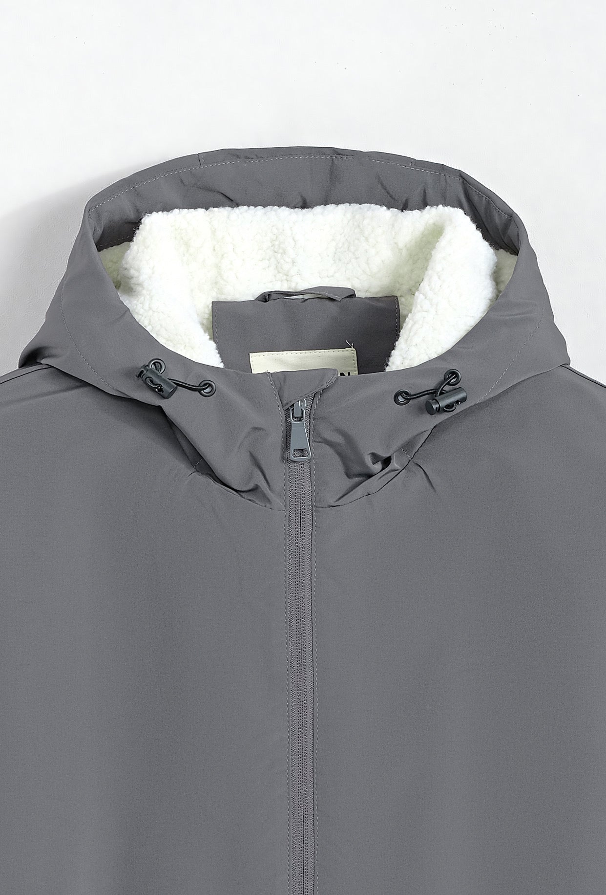 Parka moumoute grise