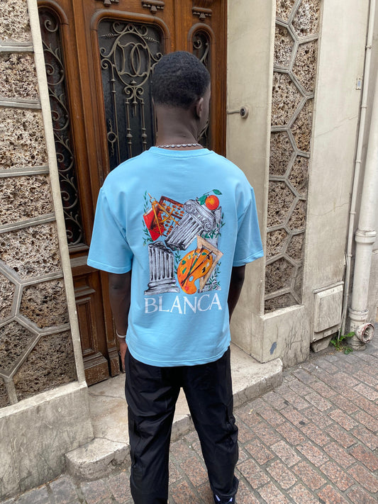 T-shirt casa bleu