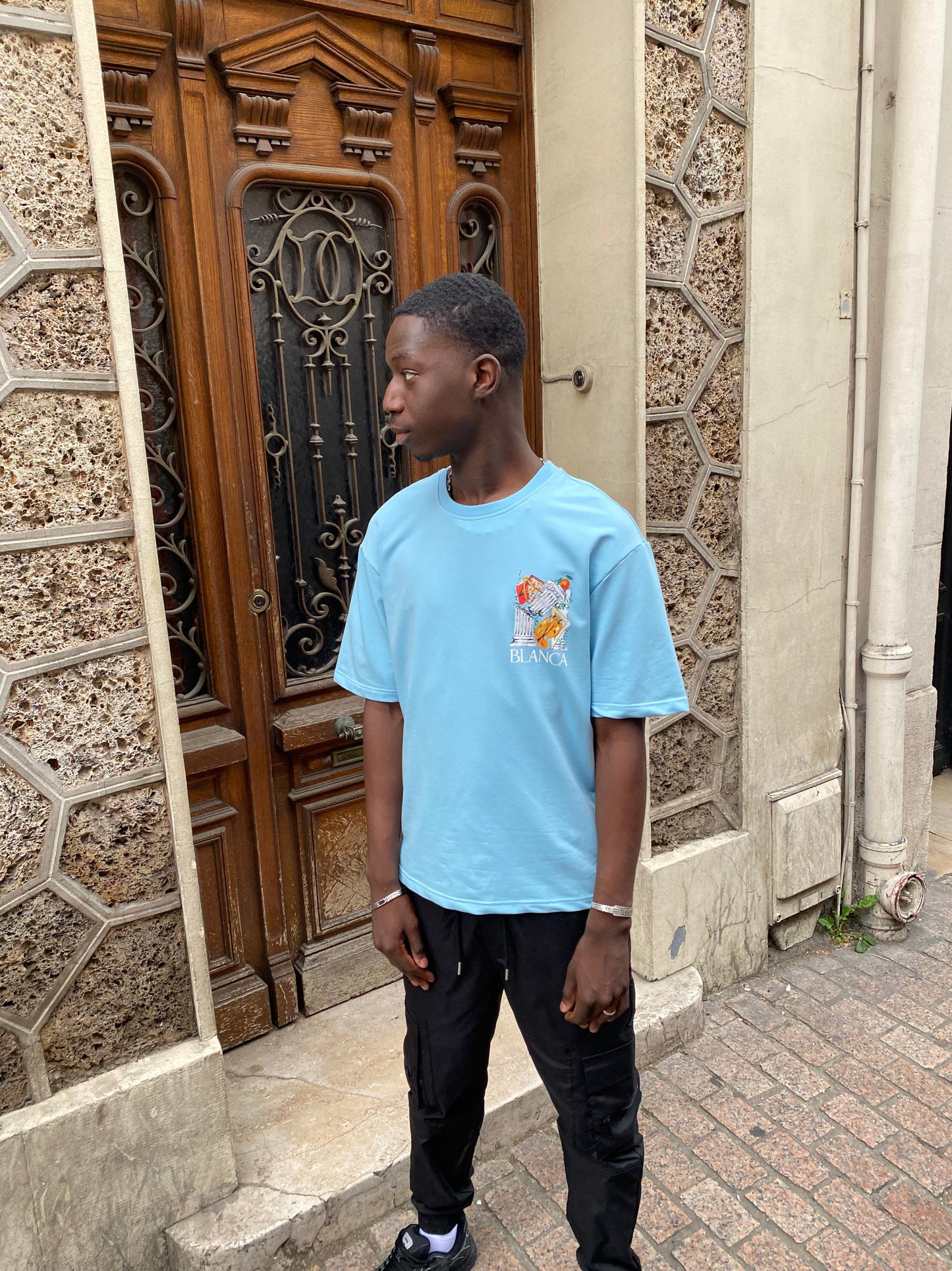 T-shirt casa bleu