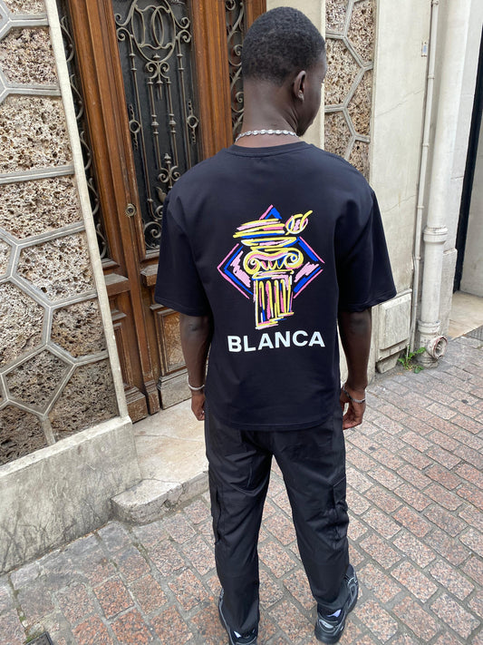 T-shirt Blanca noir