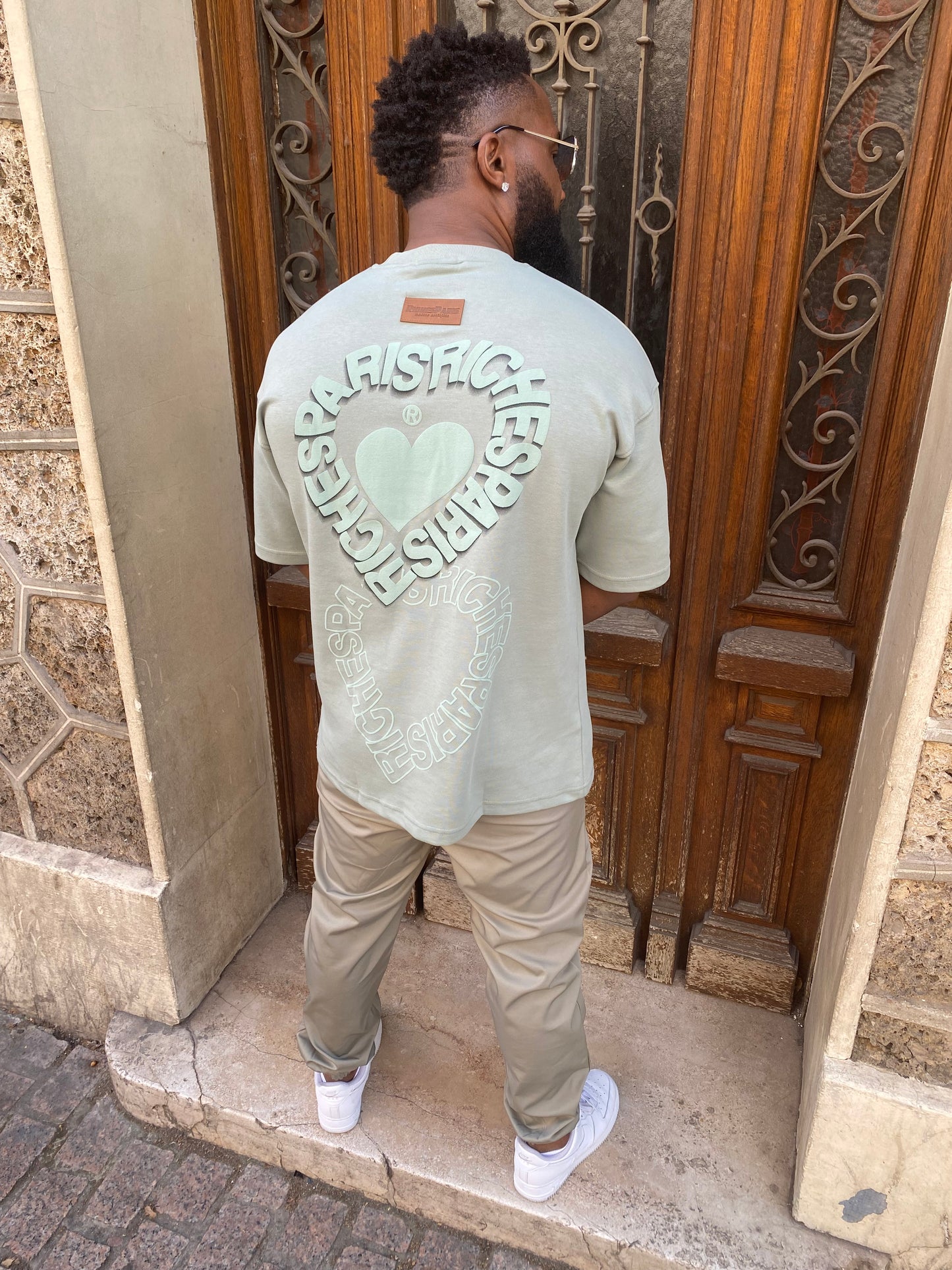 T-shirt Riches Paris coeur