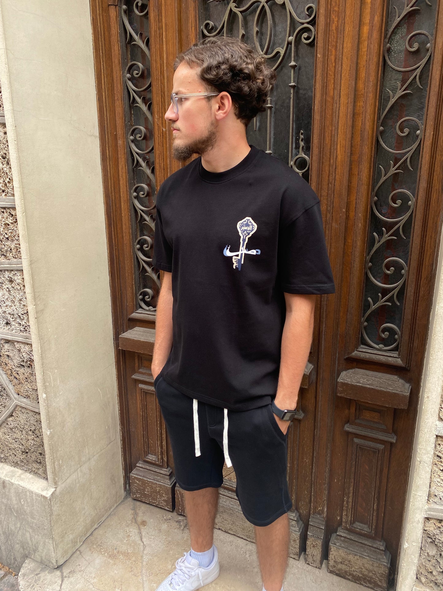 T-shirt Patience Noir
