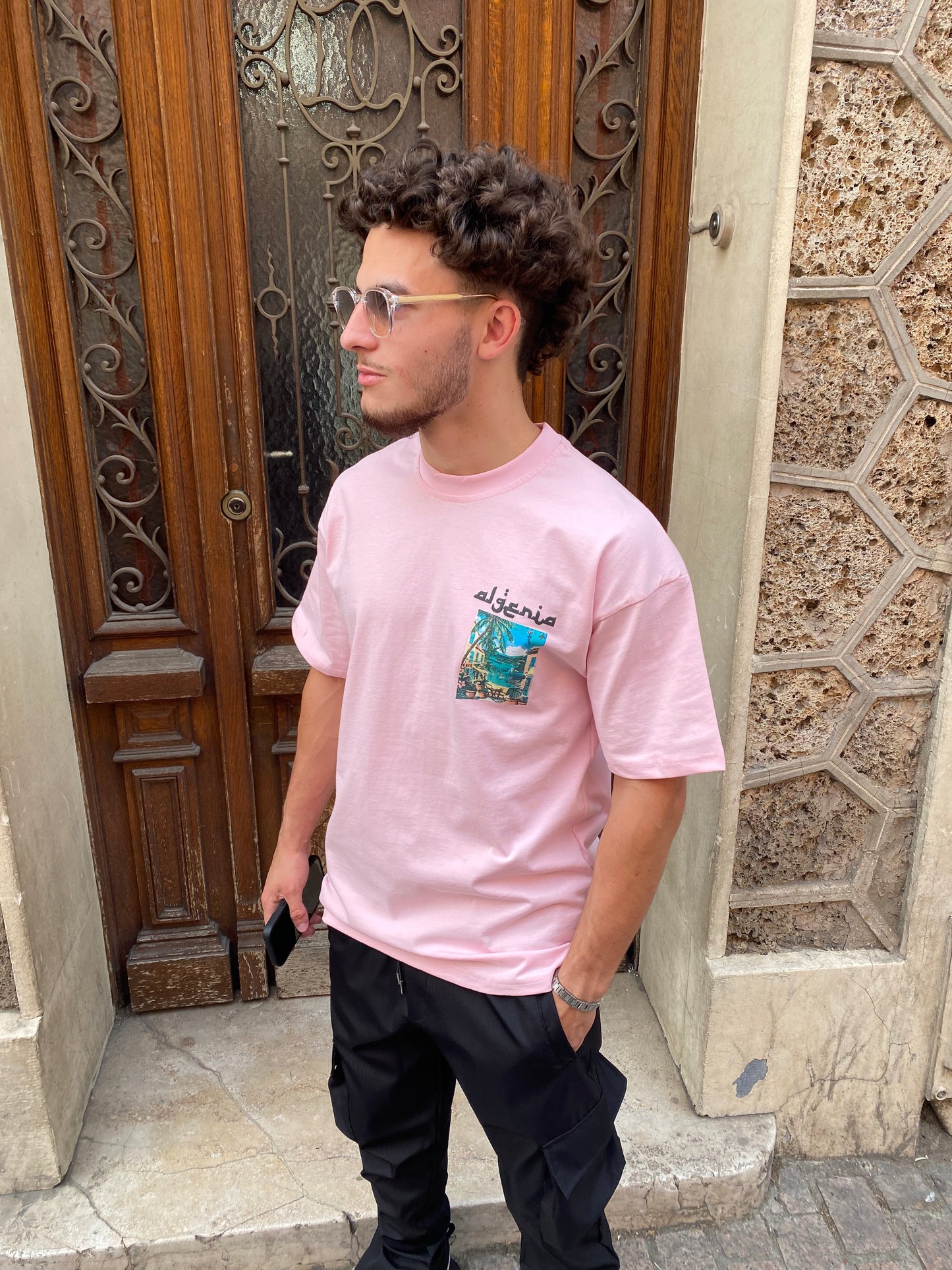 T-shirt Algeria rose