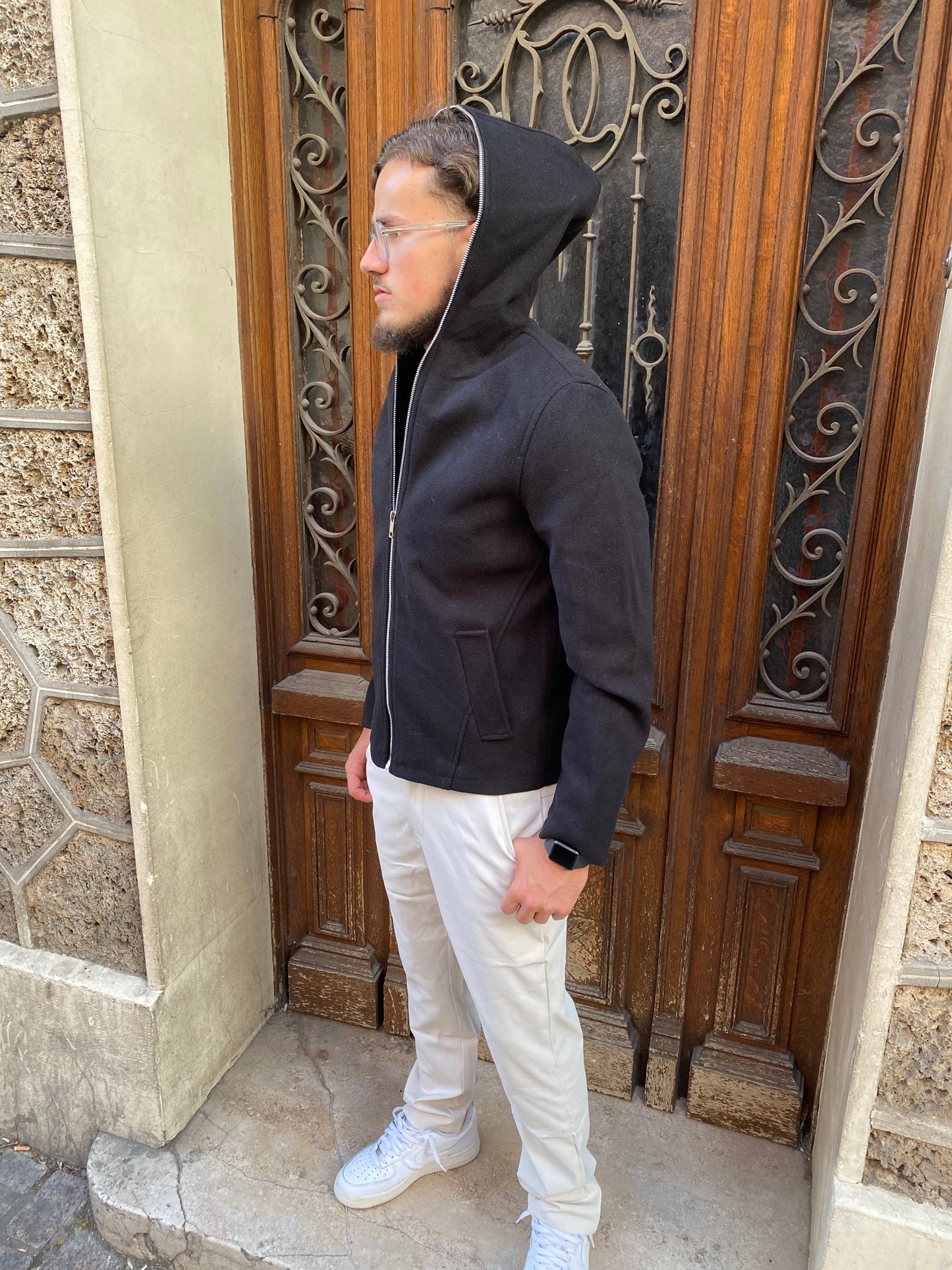 Veste à capuche