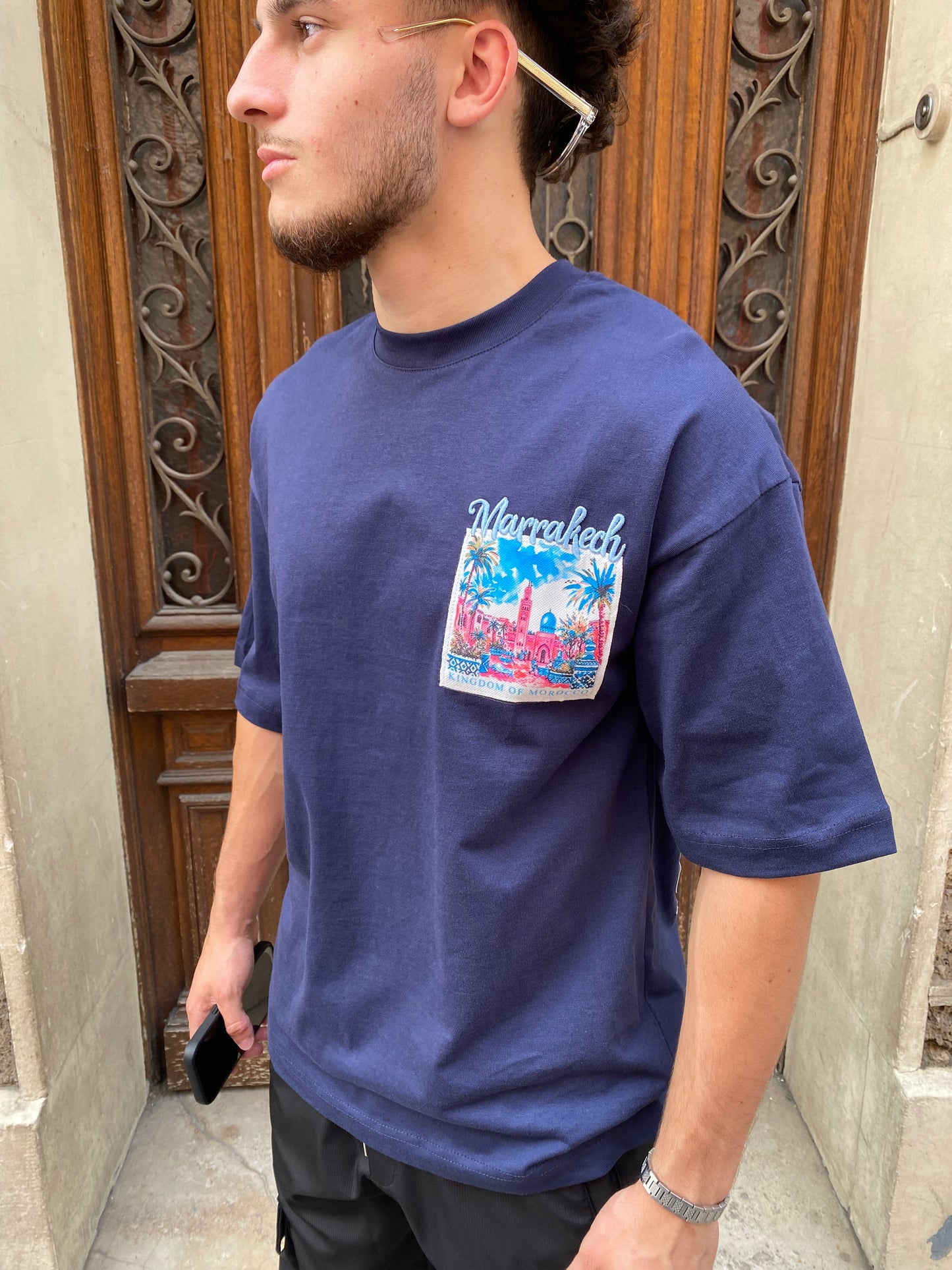T-shirt Kech bleu