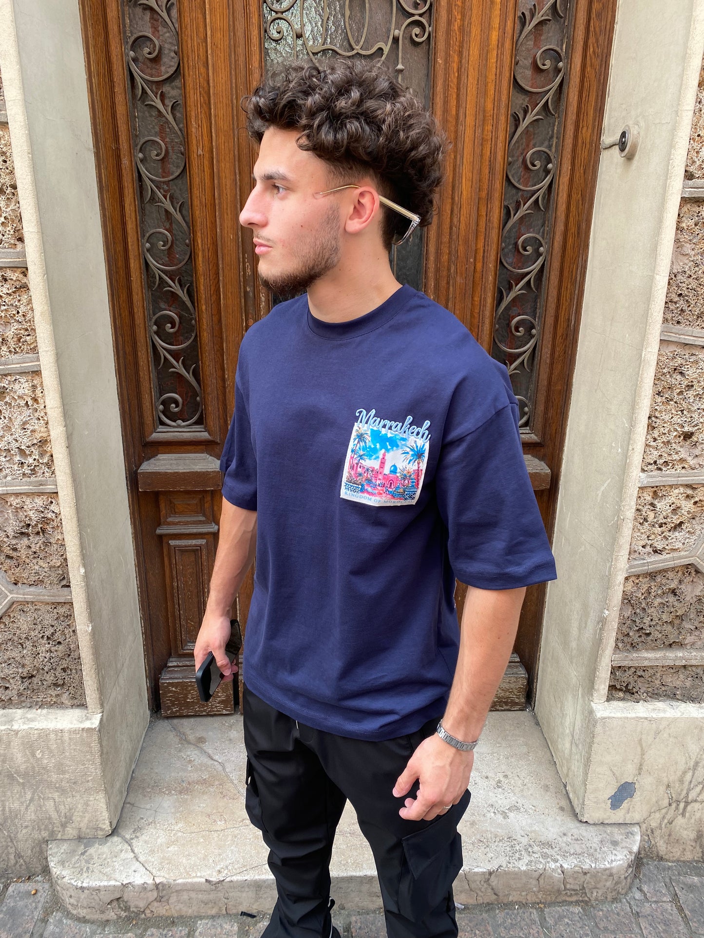 T-shirt Kech bleu