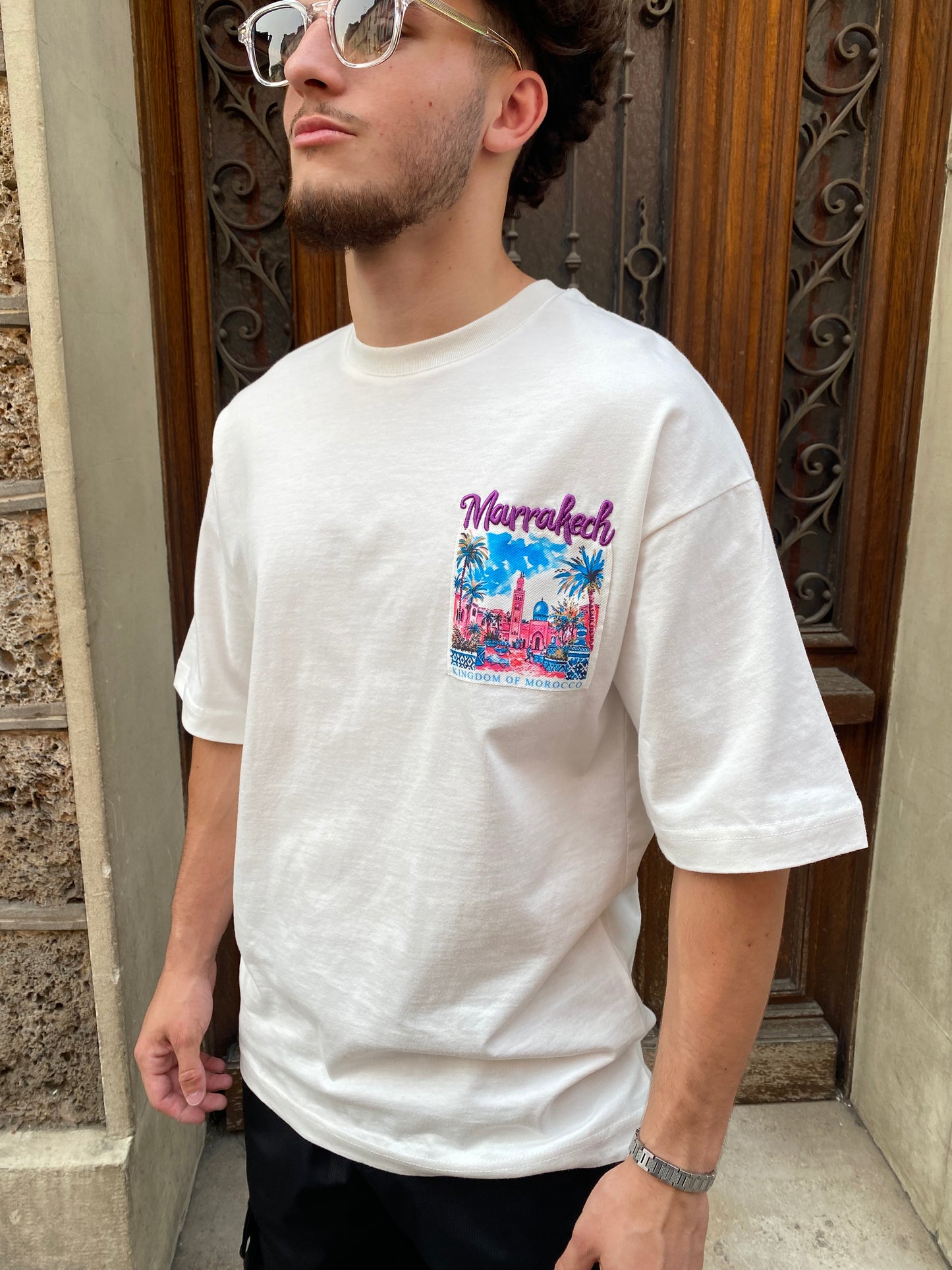 T-shirt Kech blanc
