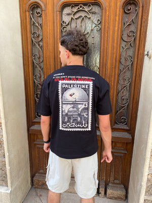 T-shirt Palestine full black